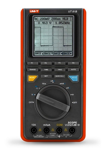 Imagen 1 de 10 de Osciloscopio Uni-t Ut81b Portátil Y Multímetro 2 En 1