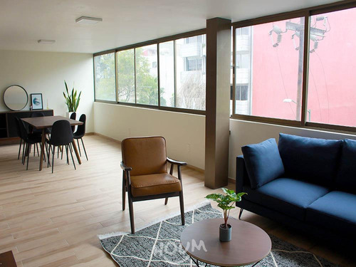 Imagen 3 de 22 de Departamento En Del Valle, Benito Juárez Con 3 Recámaras, 130 M², Id: 36875