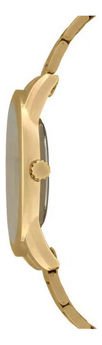 Reloj Q&q Qyq Q948j010y Casual Acero Hombre + Estuche Color De La Correa Dorado