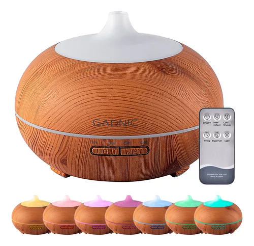 Humidificador Difusor Aromatizador Recargable Inalambrico Usb Luz Rgb Nave  Astronauta Alitrade Color Blanco