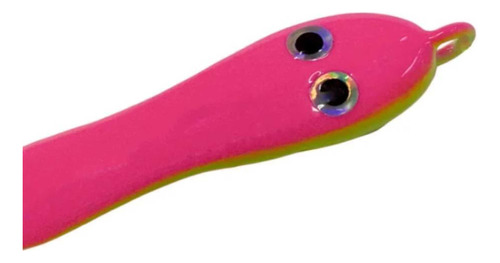 Isca Artificial Pesca Ns Jumping Jig Pac Rosa Verde 14g 4cm