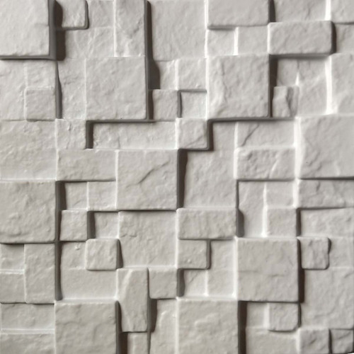 Forma Mosaico Borracha E Plástico Placa Gesso - Lindissímo
