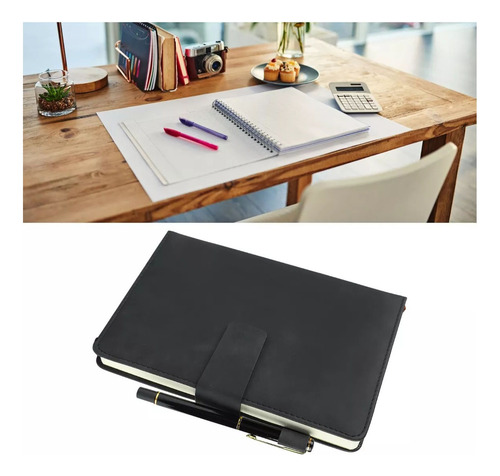 Cuero Pu Libreta De Pasta Dura Con Pluma Y Caja De Regalo