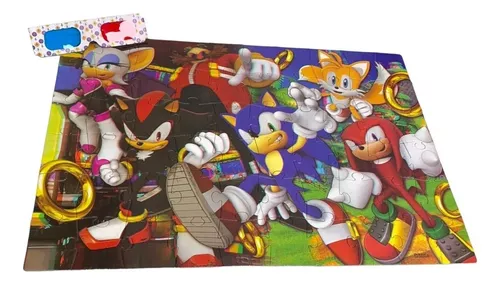 Puzzle sonic 3d - Sonic