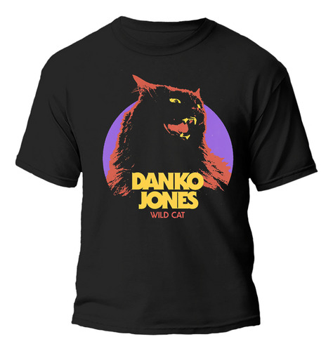 Remera Danko Jones Wild Cat 100% Algodón