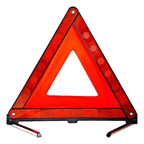 * 2pcs Triángulos Reflectantes De Seguridad De 43cm