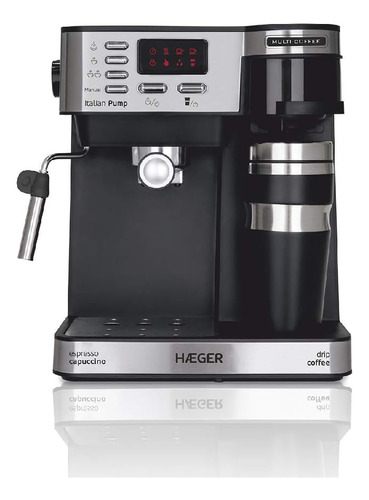Haeger Multi Coffee - Cafetera Espresso Con 1450w,
