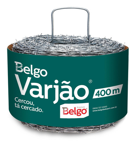 Arame Farpado Belgo Varjão - 400m