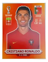 Comprar Figurita Mundial Qatar 2022 Panini -#por18 Cristiano Ronaldo