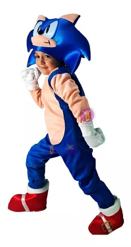 Disfraz Cosplay Tipo Sonic Boom Superheroe Erizo de 2 a 10 años (2 Años) :  : Juguetes y Juegos