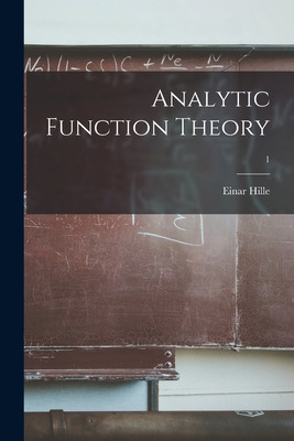 Libro Analytic Function Theory; 1 - Hille, Einar 1894-1979