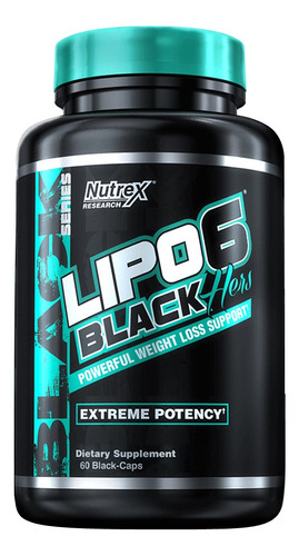 Lipo 6 Black Her Ultra Concentrado (60 Caps) Nutrex