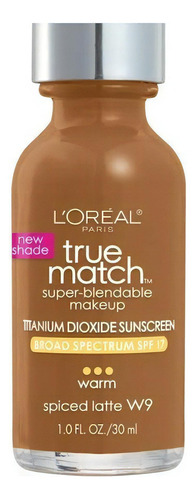 Base L'oreal True Match W3 Nude Beige Tom W9