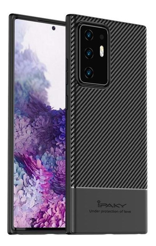 Imagen 1 de 8 de Funda Case Slim Fibra Carbono Premium Galaxy Note 20 Ultra