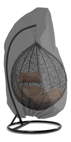 Imagen 3 de 10 de Funda Para Silla Colgante Para Huevos, Color Negro, Sin Crem