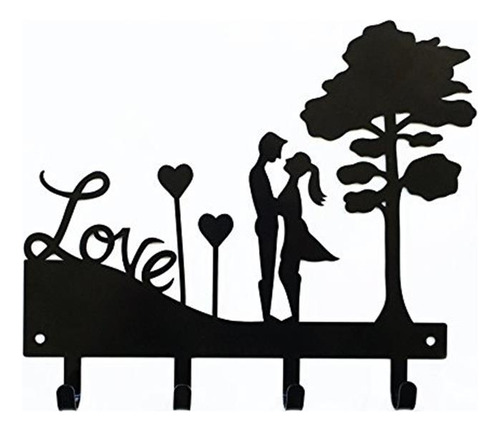 Love Couple Key Holder | Llavero Para Pared | Organizad