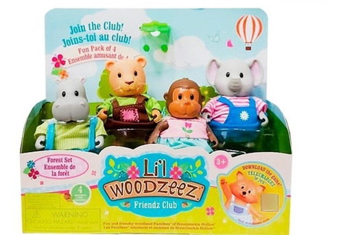 Lil Woodzeez Friendz Club Forest Set