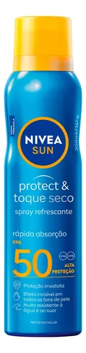 NIVEA Protetor Solar Spray Protect & Toque Seco FPS 50 200ml