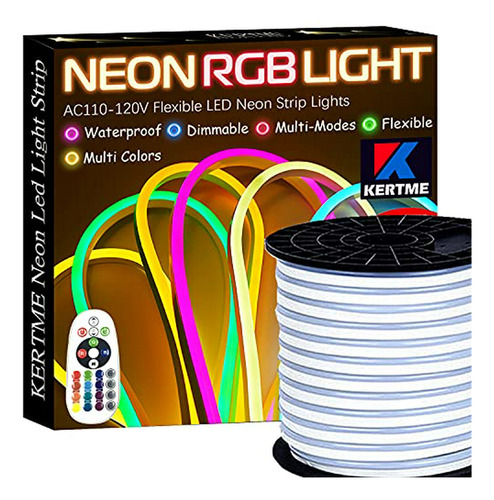 Tira De Luces Led Neon Flexible/impermeable