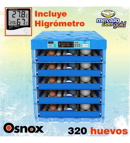 Imagen 4 de 7 de Incubadora Pollos Huevos Automatica Quito Nacedora Guayaquil