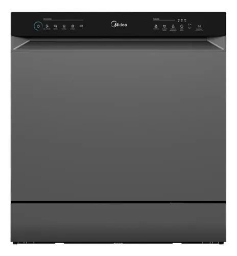 Lava Louças 8 Serviços Cinza Touch Plus Midea Cinza | Frete grátis