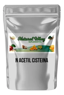 Suplemento en polvo Natural Whey Suplementos N Acetil Cisteina n-acetilcisteína en sachet de 100g