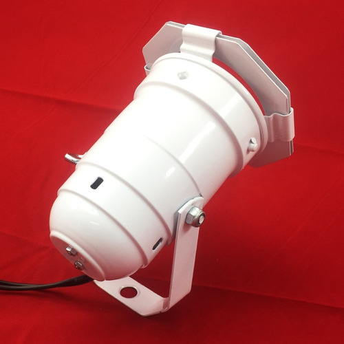 Imagem 4 de 4 de Canhão Refletor Par 20 Branco Com Porta Gelatina - Spot Luz