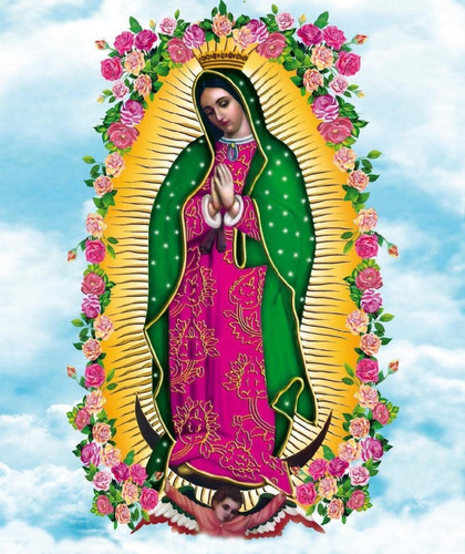 5d Diamond Painting Kit Pintura Virgen Guadalupe 30x40m