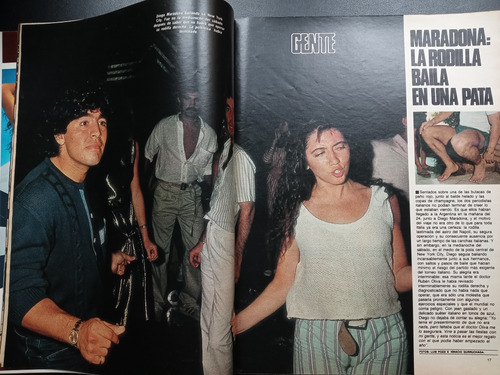 Gente 1067 Año 1985 Guglielminetti Maradona Calvo 2/1 E (Usado)