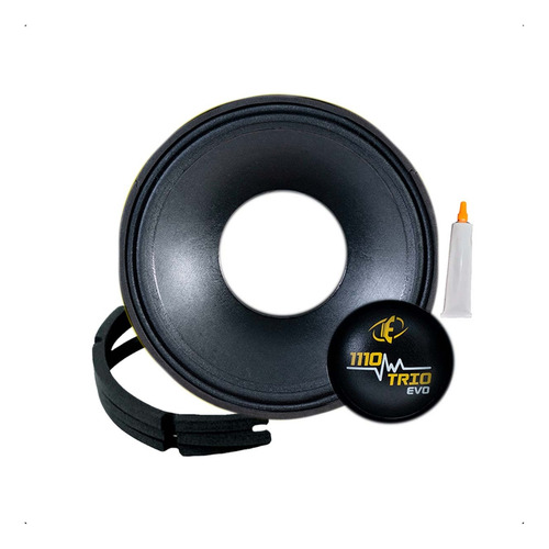 Reparo Alto Falante Eros E1110 Trio Evo 550w Rms 6 Ohms Cor Preto