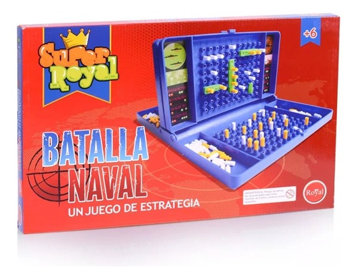 Batalla Naval Super Royal - Juego De Mesa