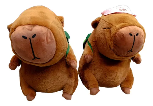 Peluche Capibara Chigüiro Realista Bonito 50cm Perfumado