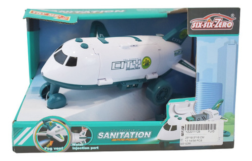 Avion Ambiental Con Luz Y Sonido Cksur0654