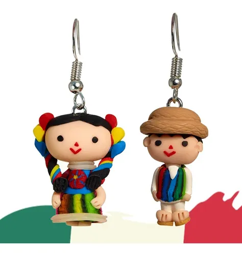 Aretes De Mu ecos Tradicionales Mexicanos Famo