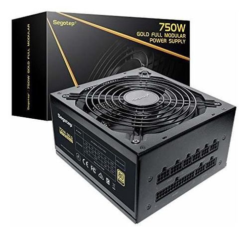 Fuente De Alimentación Segotep 750w Totalmente Modular Atx B