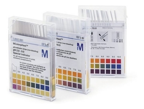 Milliporesigma  Mcolorphast  Tiras Reactivas De Ph Y Papel