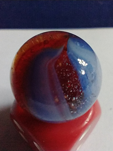 Canica Ojo De Gato Azul 13mm (Usado)