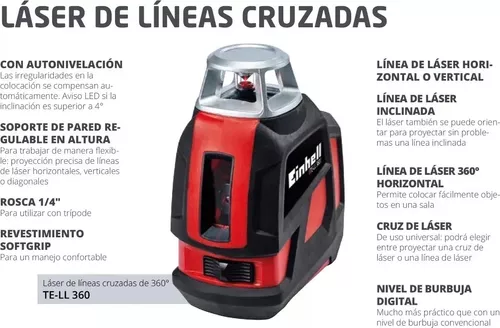 Nivel Laser 20 Metros Einhell