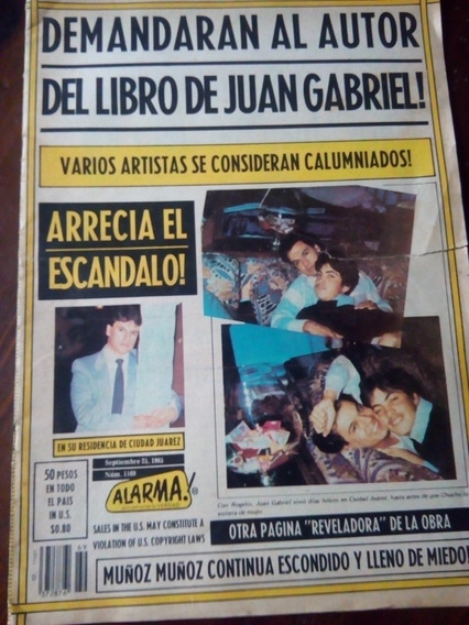 Juan Gabriel En Portada De Revista Alarma! Año-1985 | MercadoLibre