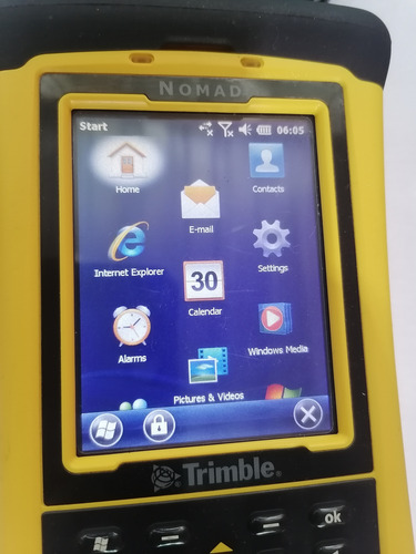 Trimble Nomad Eg3 Sin Mapas Windows Embedded 6.5 Con Cargado (Usado)