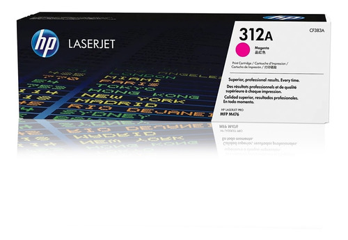 Tóner Hp 312a Cf383a Magenta Laserjet Pro M476 2700pag Origi