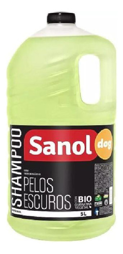 Shampoo Sanol Dog Pelos Escuros 5l