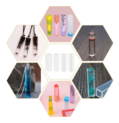 11 Peças De Moldes De Resina De Silicone, Kit De Moldes, Mol