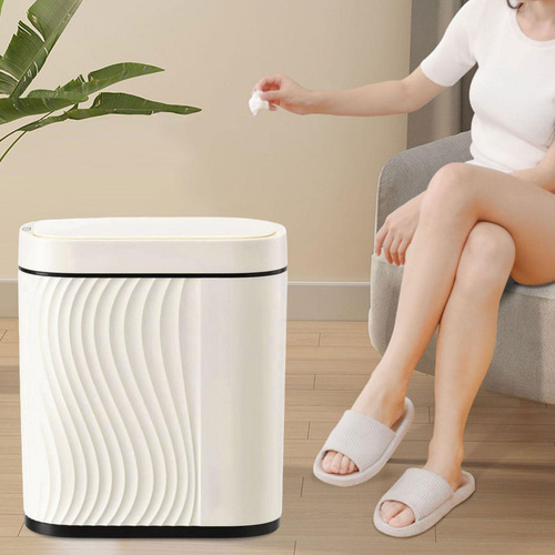 Cubo De Basura Inteligente, Cubo De Basura Automático Sin