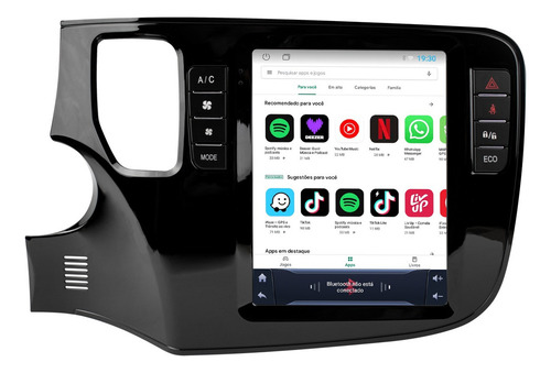 Multimidia Tesla Outlander 2014/2021 Android 2gb 32gb Gps