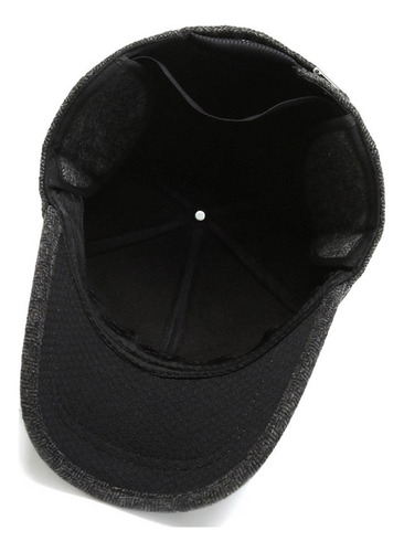 Gorra De Béisbol Cálida Para Hombres De Mediana Edad Y Ancia