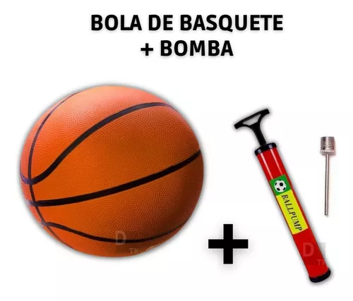 Bola de Basquete Oficial Com Bomba De Encher Bolas basketball