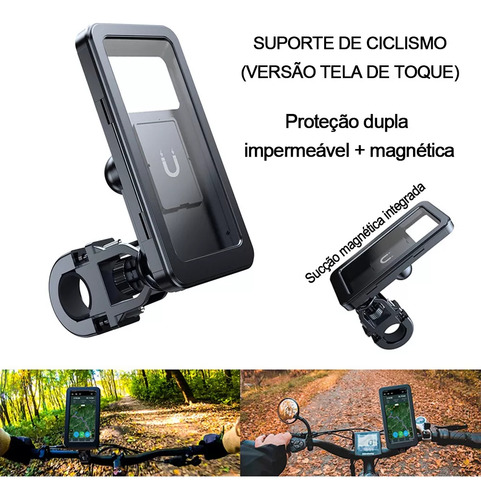 Soporte De Teléfono Impermeable Para Motocicletas