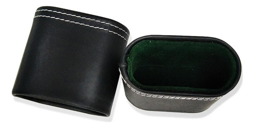 Juego De Dados De Mano De Taza De Dados De Cuero Profesional
