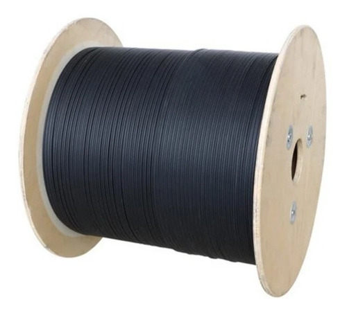 Cable Fibra Optica Drop Ftth 1000 Mts Negro Nuevo Tienda